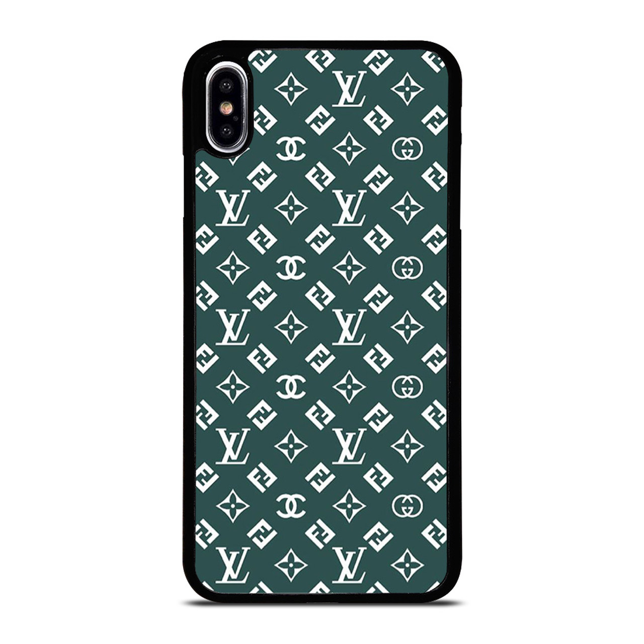 LOUIS VUITTON LV FENDI PATERN ICON LOGO iPhone XS Max Case Cover